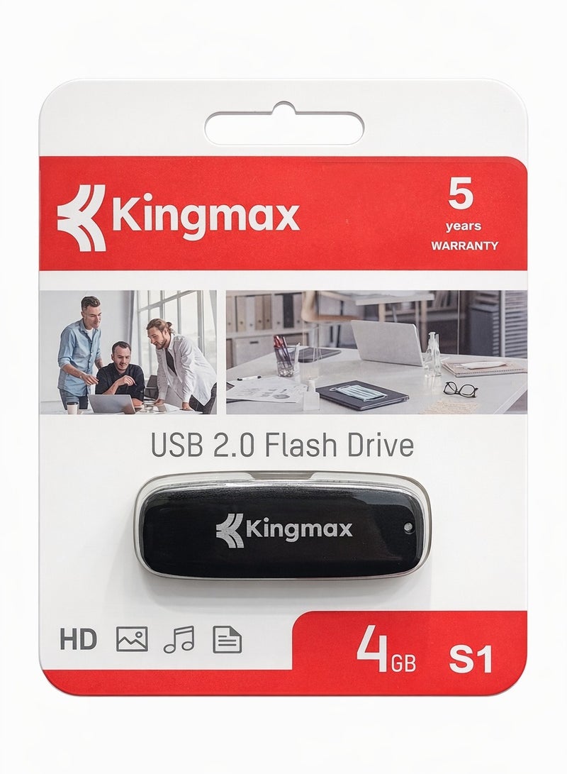 S1 USB 2.0 Flash Drive - 4 GB